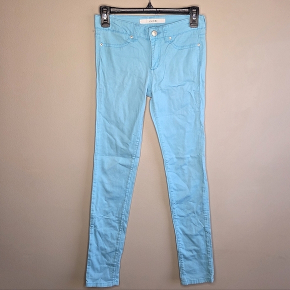 Joe's Jeans Other - Y2K Joe's Jeans Turquoise Aqua Blue Skinny Jeans Girls Size 14 Spring Summer